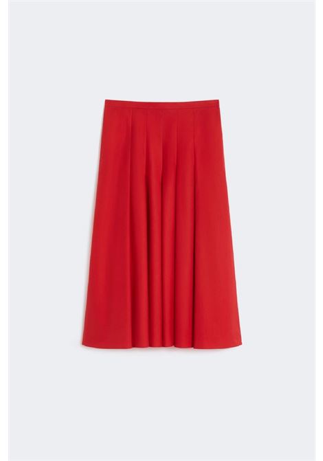 Gonna a pieghe in cotone MAX MARA Studio | 2616101021600003